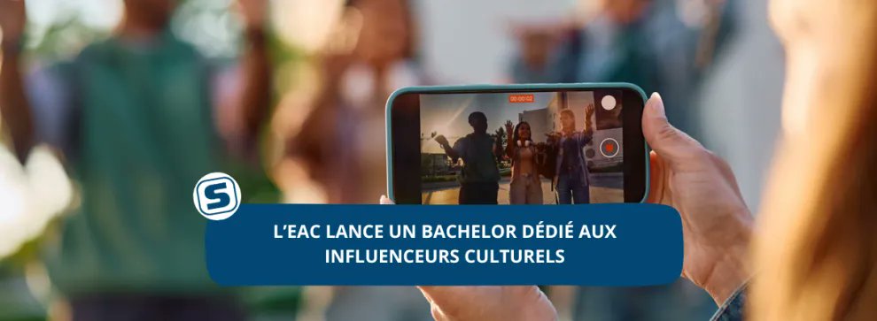 studyrama's tweet image. À partir de septembre 2026, l’École des métiers de la #culture, de l’art et du #luxe (EAC) proposera un #Bachelor pour former des professionnels capables de relier institutions culturelles et univers #digital. 
Plus d’infos ici : bit.ly/3L3tvBv