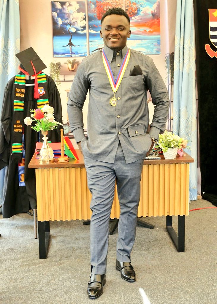 Phrimpongsongs's tweet image. THANKFUL TO GOD FOREVER👨‍🎓🎓📚
Master of Special Education 🎊💐
Officially Bagged, Sealed and Upgraded from 🇬🇭 001 University.

Lets get back to serving some New Music 🎶 💓🔥🔥