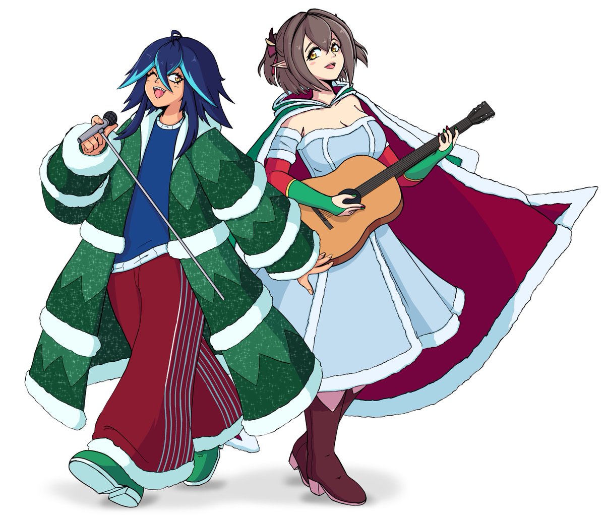 Christmas Finlay &amp; Minerva #oc