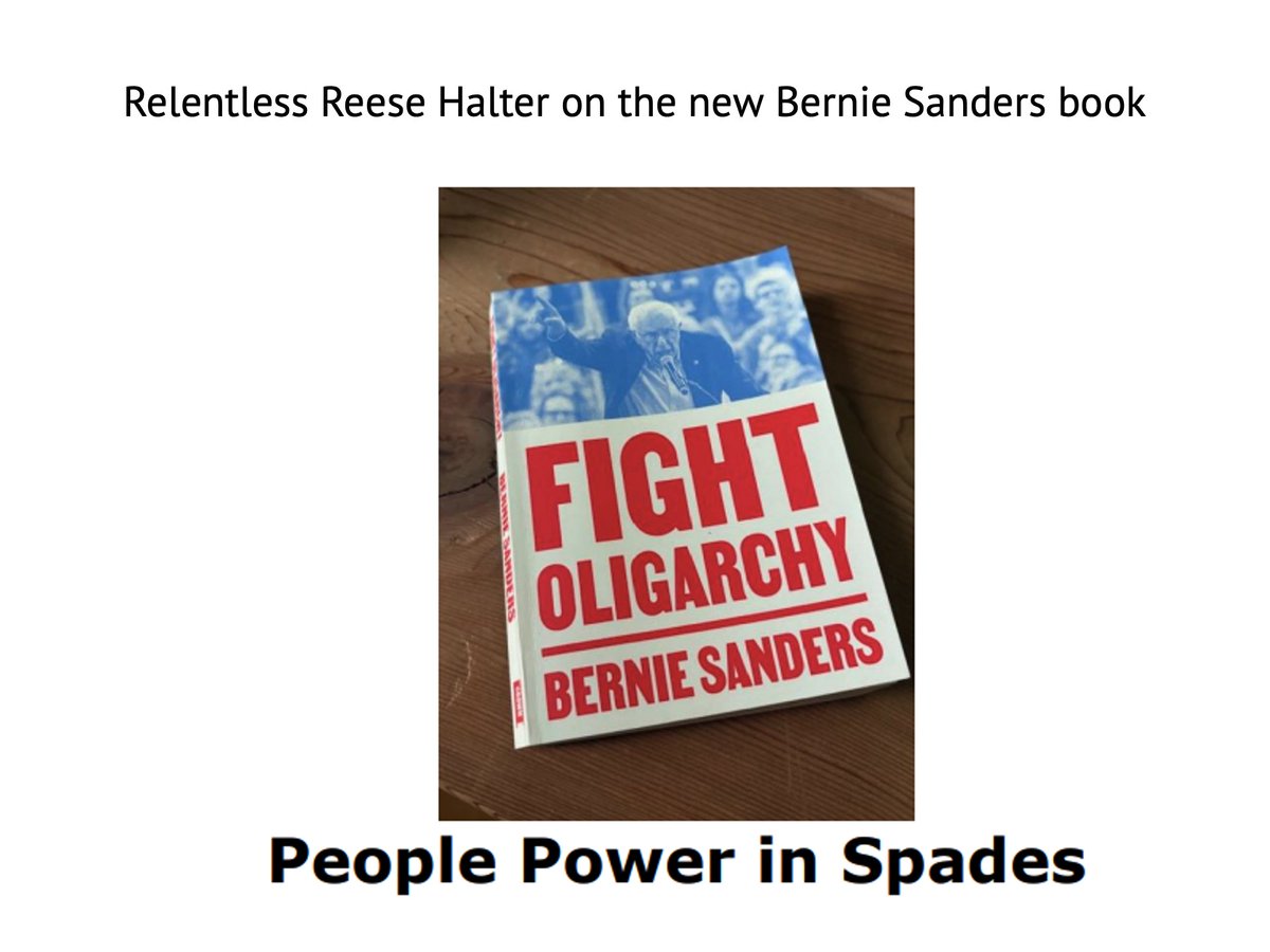 PCarterClimate's tweet image. BERNIE SANDERS FIGHT OLIGARCHY BOOK
Reese Halter article static1.squarespace.com/static/5911fcc…
#berniesanders #oligarchy #injustice