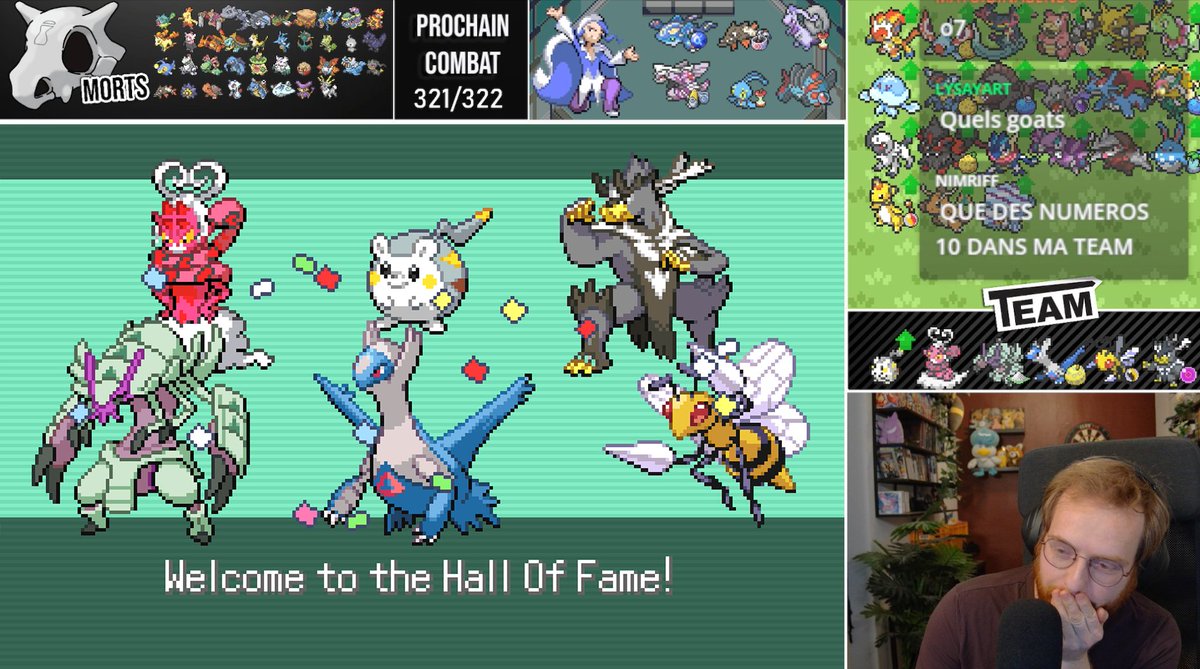 RedemptionBj's tweet image. 7 mois, 1000 heures de stream, de la joie et du désespoir.
3700 viewers et la plus belle fin possible ❤️
J'ai fini Pokémon Run&amp;amp;Bun en Nuzlocke !