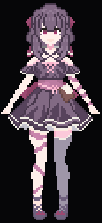 MyNameIsMine99's tweet photo. Day 9 of pixel art practice.
Today it's FallenShadow (Shondo)'s turn!
I'm really proud of this one, makes me want to redo everything else up to this point.
I don't often get to catch her streams but I'm a huge fan, welcome back to stream Shondo!
#sliceofshadow #shondophrenic https://t.co/noJowxq7iC