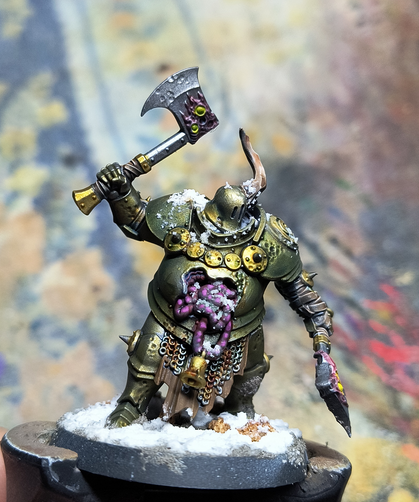 Skelebrumm's tweet photo. Finished up the first blight templar from darkwater! https://t.co/fYQIt6fjxu