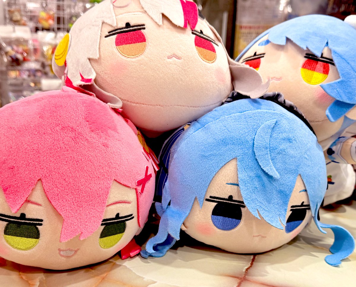 ホロライブ 寝そべりぬいぐるみ タグ付き 各1000円⭕️