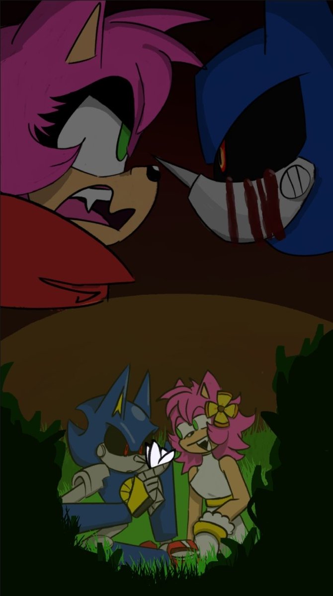 kitkat_1015's tweet image. for @MiaoGo06 dtiys!!!!
#MetalSonic #amyrose 
#deadcode