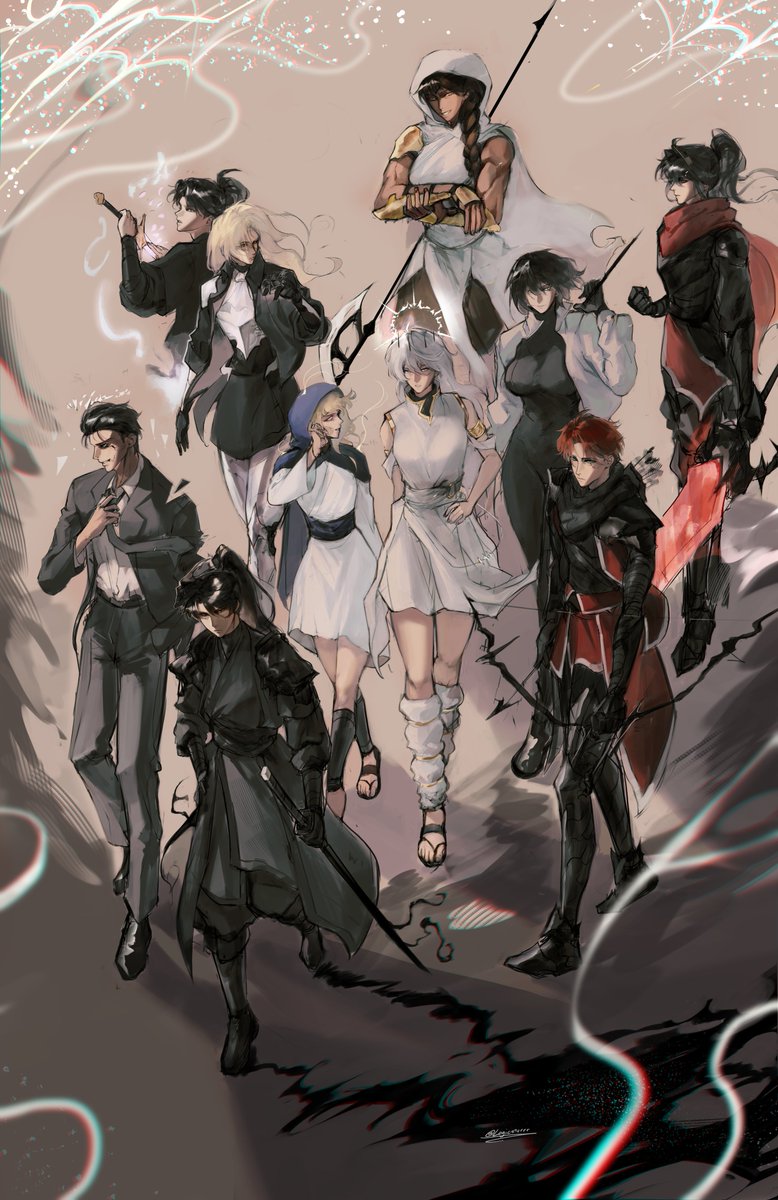 DreamSpawn Cohort Commission with their OC

#shadowslave #fanart #digitalart