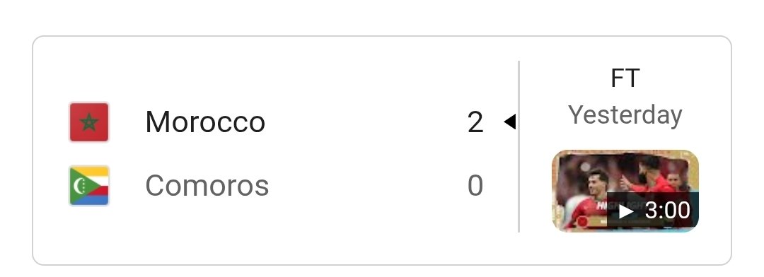 #AFCON2025 match results.

#ABillionSignatureBall 
#TakingASB2WorldCup2026 
#Sports4SDGs 
#NoPoverty 
#Togetherwearestrong