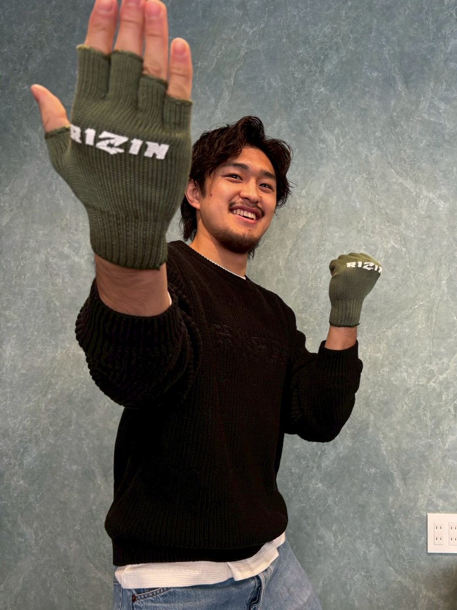 RIZIN★オープンフィンガー手袋★1000個限定 RIZIN☆オープンフィンガー手袋☆1000個限定 先着1000個限定‼️RIZIN