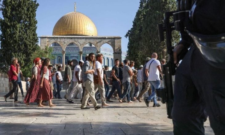 اقتحام 917 مستوطنا للمسجد الأقصى وإبعاد أحد حراسه 