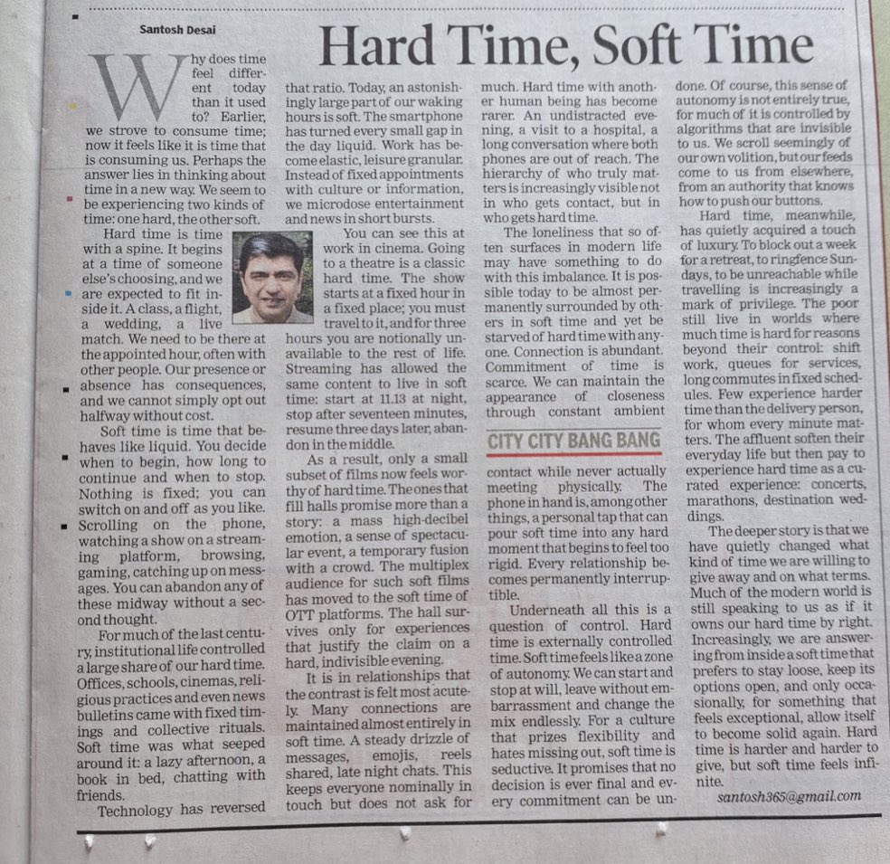 Santosh Desai tweet media