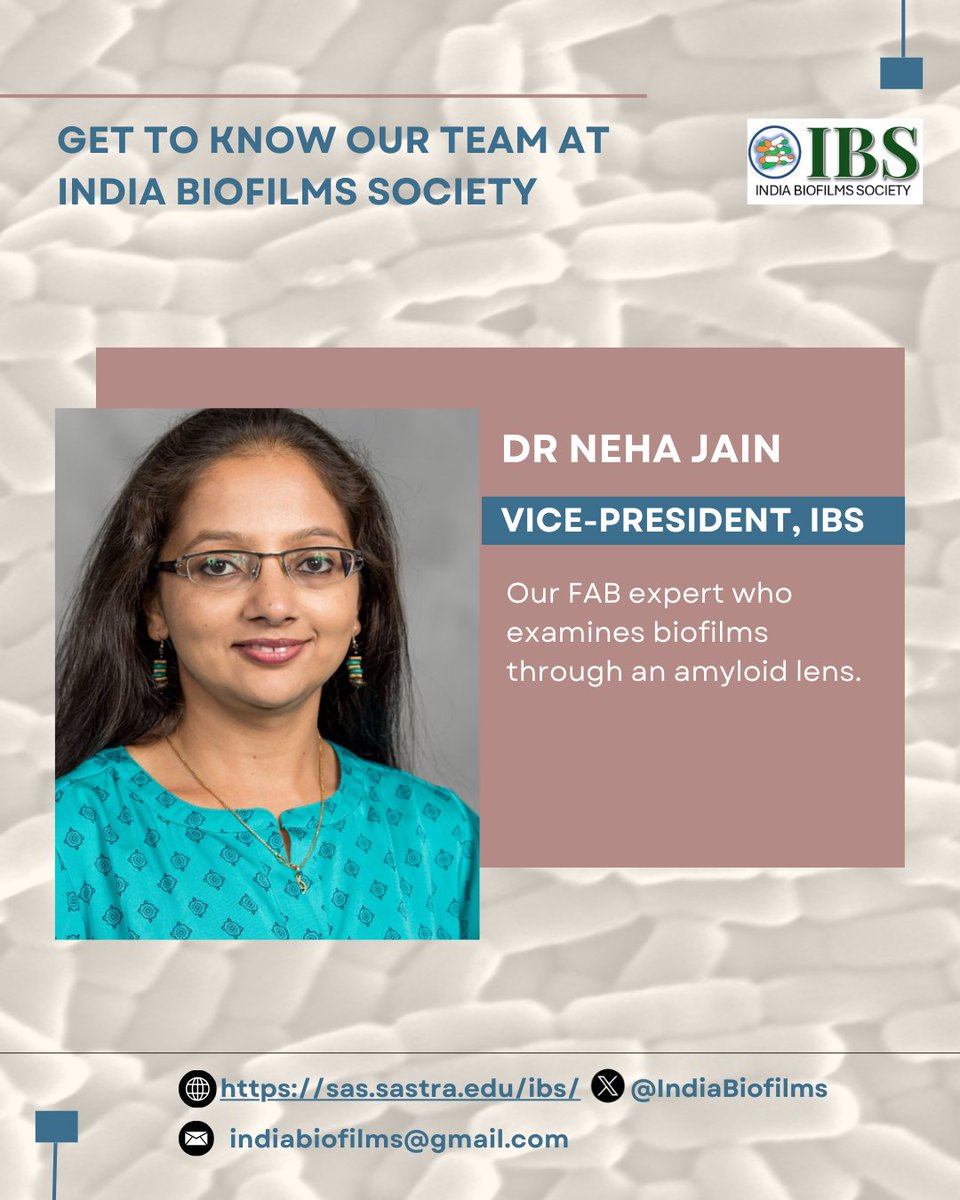 India Biofilms Society tweet media