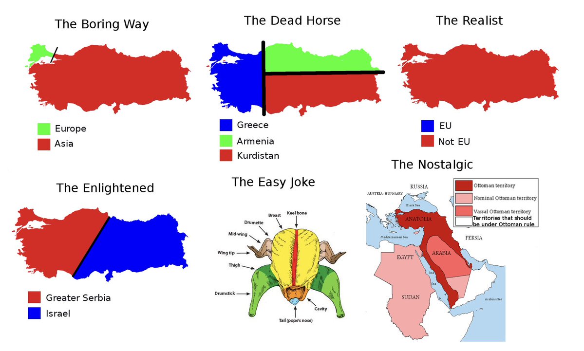 CsabaSzekely7's tweet image. 6 ways to divide Türkiye