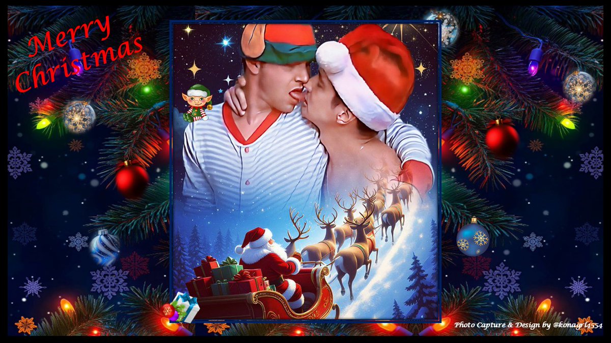 #ManCrushEveryDay # 464 since 2017
<a href="/MickeyKnox_xx/">Mickey Knox **18+**</a> <a href="/ColbyChambersXX/">Colby Chambers 👉18+👈</a> 
🎄Mistletoe Dreams and a Christmas Wish 🎅 Husbands Santa Colby &amp; Elf Mickey share a Sizzling Kiss 🎄My Man Crushes Every Day 🎅 Elevate the Season in Forever Love Bliss 🎄 💞