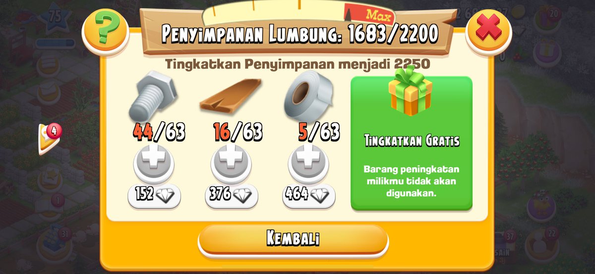 ivyipy's tweet image. WTS want to sell akun player hayday 👩🏻‍🌾
Dijual karena lama gak keurus

🥛 level 75
🥛 barn 2200 silo 925 (free up 1x)
🥛 free tom 1 hari
🥛 free rose ernest 3 hari
🥛 kolam kebuka 8 slot
🥛 take seisi akun
🥛 ganti email

💸: 250k

#zonauang #zonabu #zonajajan️️