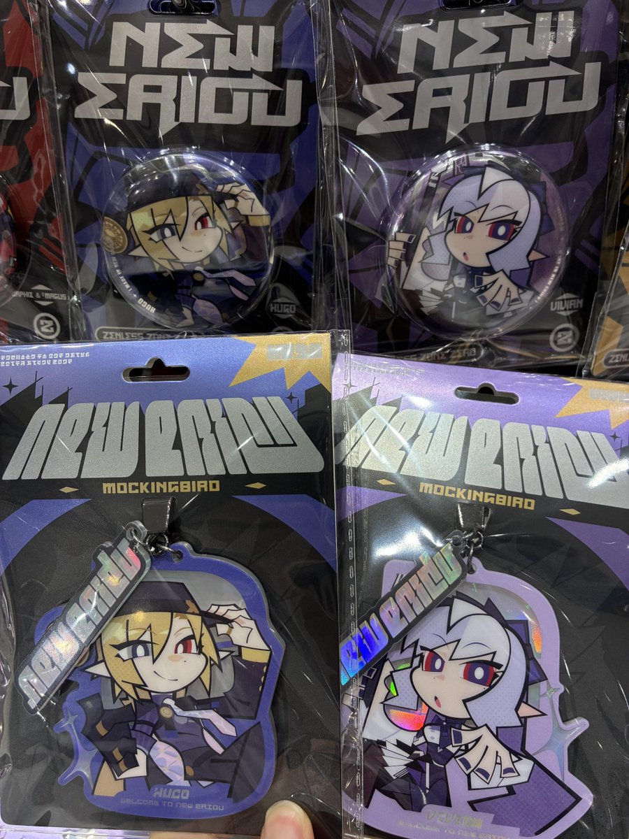 📢ゼンレスゾーンゼロ 新入荷情報📢 エリー都シリーズの缶バッジと