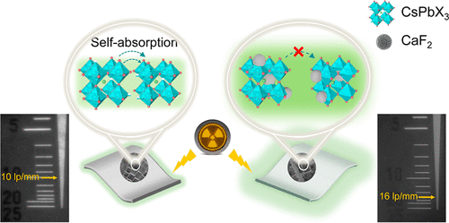 bhkenlo's tweet photo. Heterostructure CaF2@CsPbX3 Nanoscintillators with Enhanced Stability and Brightness for High-Resolution X-ray Imaging | Inorganic Chemistry https://t.co/0SAGOmT3yx Lei and co-workers @InorgChem #CaF2 #CsPbX3 #nanoscintillators #imaging https://t.co/YrWPobWgMu