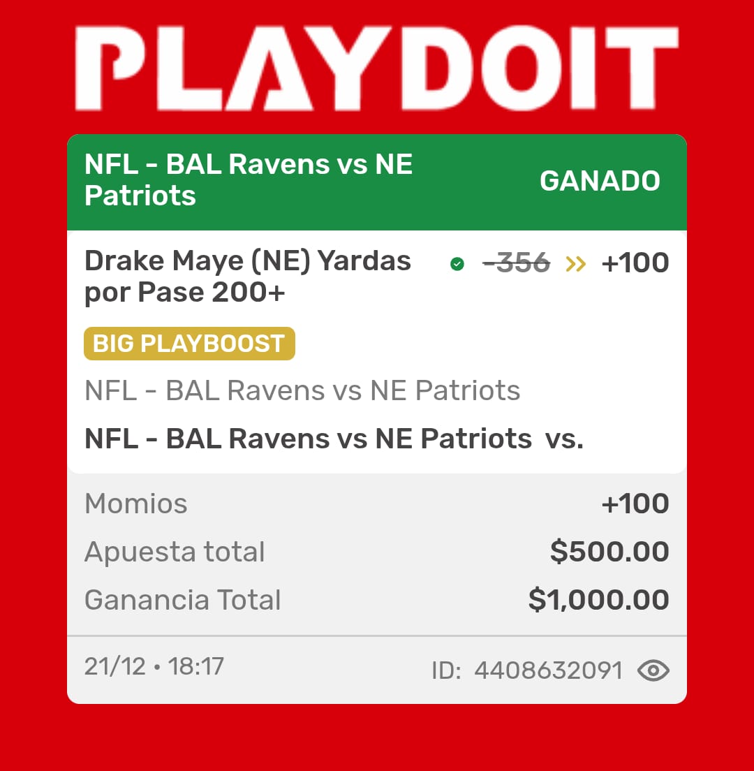 A cajas con este regalito de <a href="/playdoitmexico/">Playdoit México</a> ✅🫡🏈🇺🇸
#NEPats