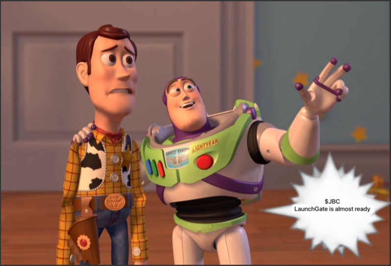 JBCcollective's tweet image. GM ☕️ #JBCArmy 
$JBC trading strong above $3.72 with solid volume and bullish momentum!  🚀
We're outperforming the market while LaunchGate gets those final polishes soon enough! Treasury revenue, verification system, and real utility are just around the corner. 🤩
By February…