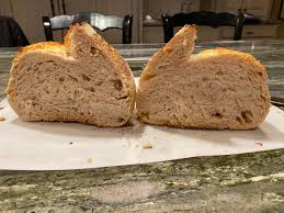 busyinoc's tweet photo. @ChefGruel I often think cross sections of sourdough look like bunny rabbits. This looks like a guinea pig, and I still want to eat it! https://t.co/vPBzVEOXN4