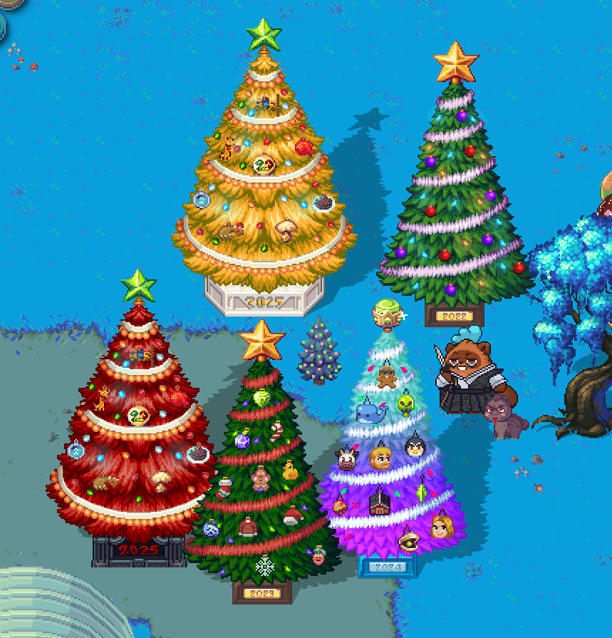 3Dmok's tweet photo. Merry X'mas Everyone @pixels_online https://t.co/sjL1rxHuCn