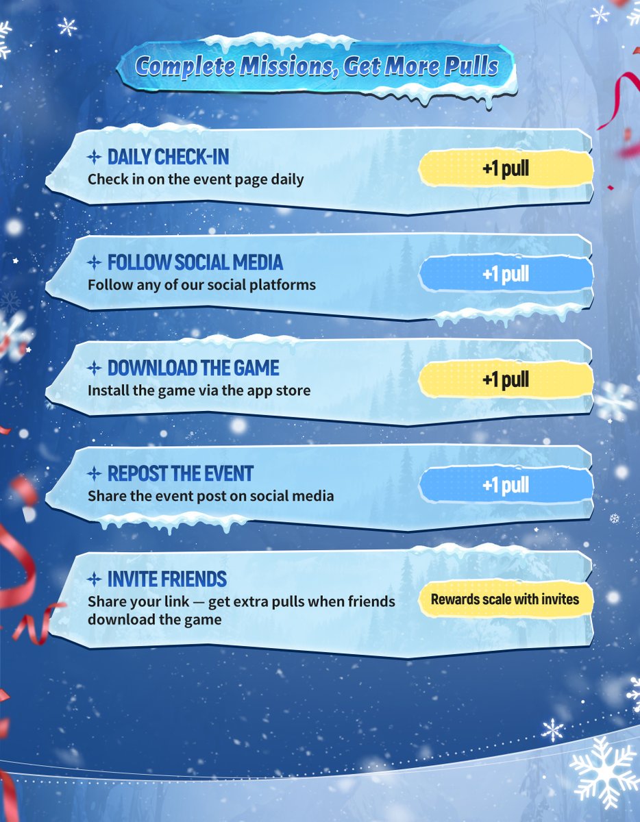 GFLFIRECONTROL's tweet photo. The Grand Frost Wheel will spin into action on Dec 23!
Spin the lucky wheel in the festive chill to win smartphones, event-limited merch, limited skins, and more!

#GFLFirecontrol #GirlsFrontlineFireControl #GirlsFrontline #gfl https://t.co/uZuuSqjhuP