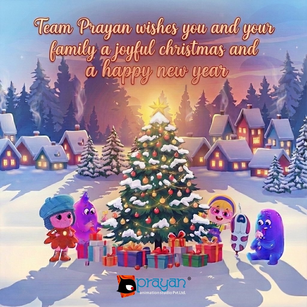 Wishing you a joyous and peaceful Christmas filled with love, laughter and cherished moments. May this season bring warmth to your heart and brighten your days with happiness and hope. Merry Christmas!🎅🎄

#Christmas #HolidaySeason #FestiveWishes #MerryChristmas #Prayananimation