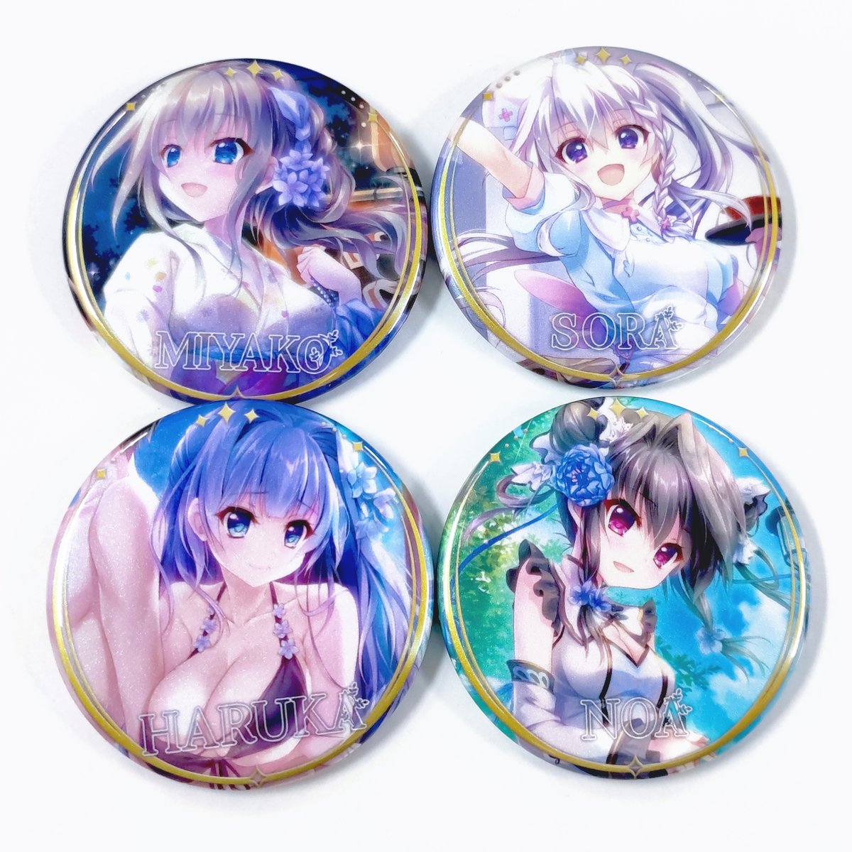 C107 グッズ紹介⑨ 9-nine- 缶バッジCollectionBook ✨限定オーロラ缶