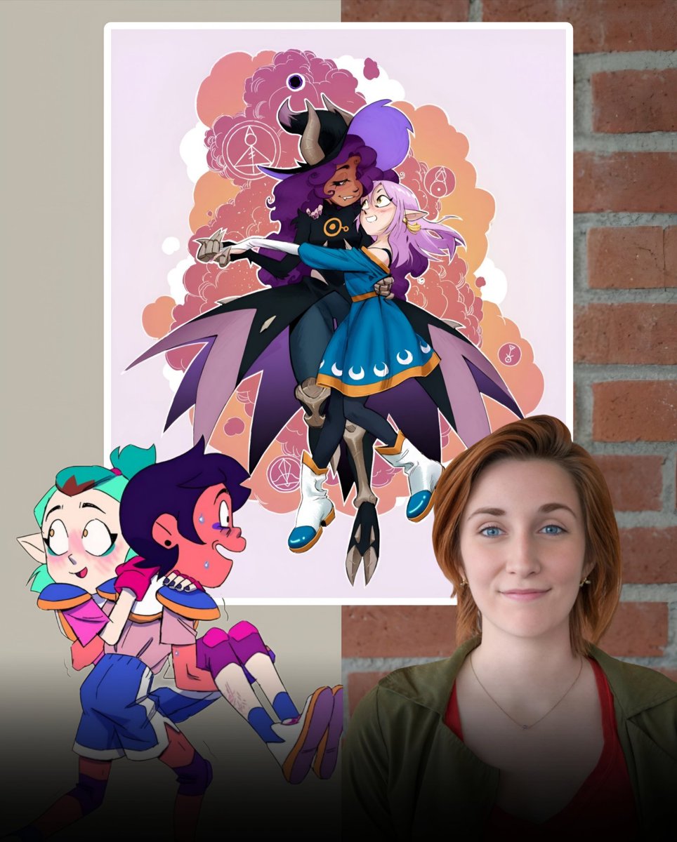 CartoonsOTMoon's tweet photo. Nuevo arte oficial de The Owl House publicado por Dana Terrace https://t.co/urdNEhYCXk