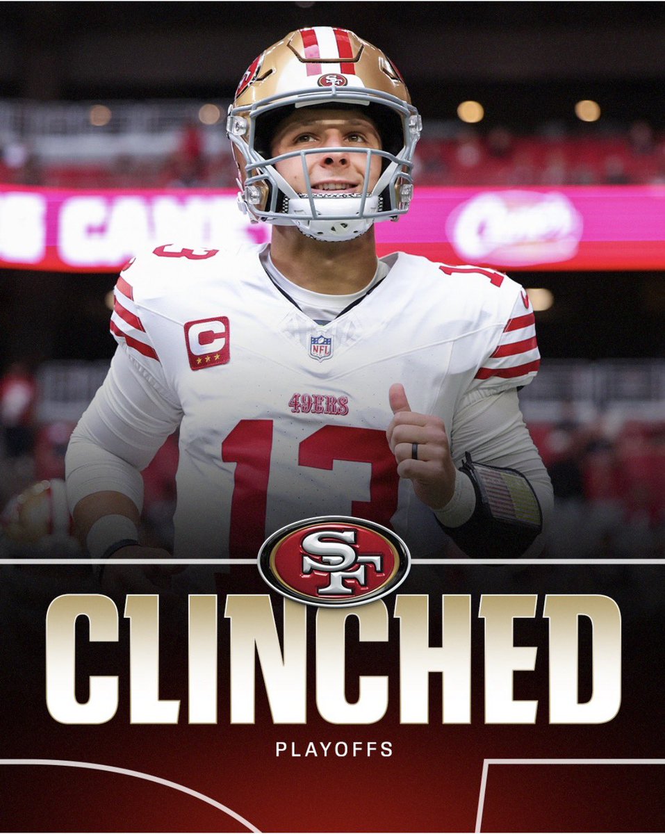 AdamSchefter's tweet image. Along with the Bears, the 49ers also now have clinched a playoff spot.