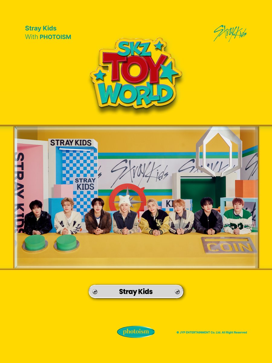 PHOTOISM X Stray Kids ARTIST FRAME OPEN ! Stray Kids LIVE Blu-ray