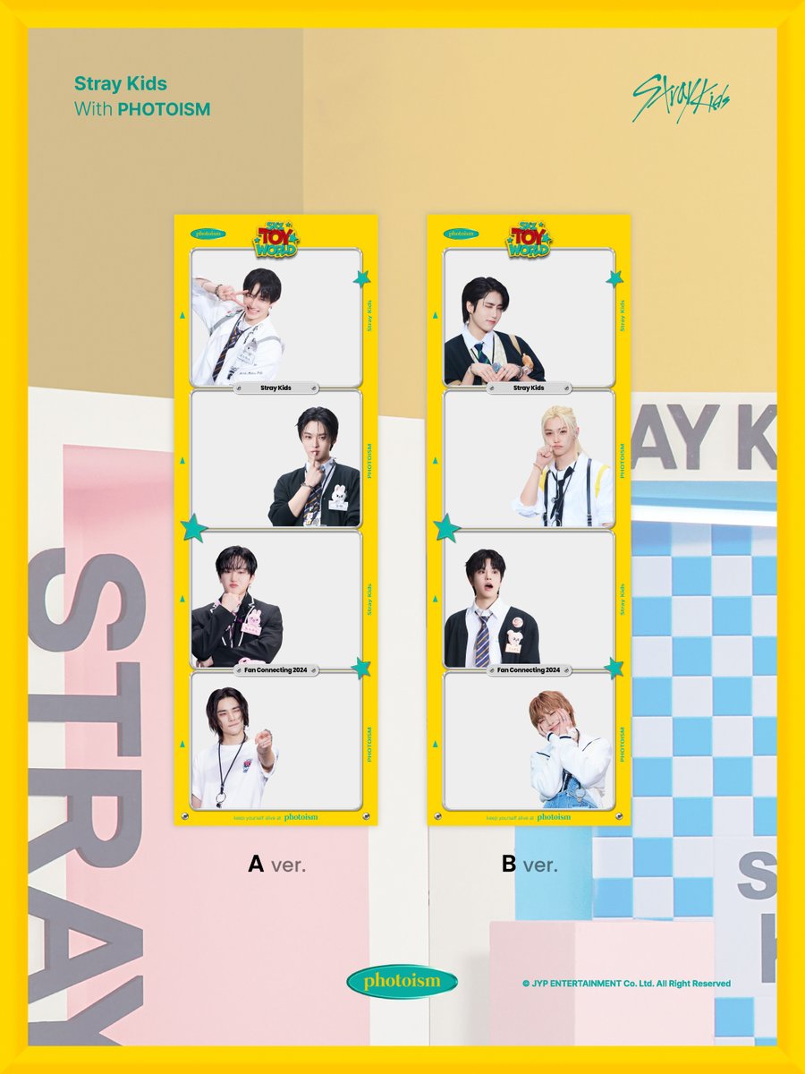 PHOTOISM X Stray Kids ARTIST FRAME OPEN ! Stray Kids LIVE Blu-ray