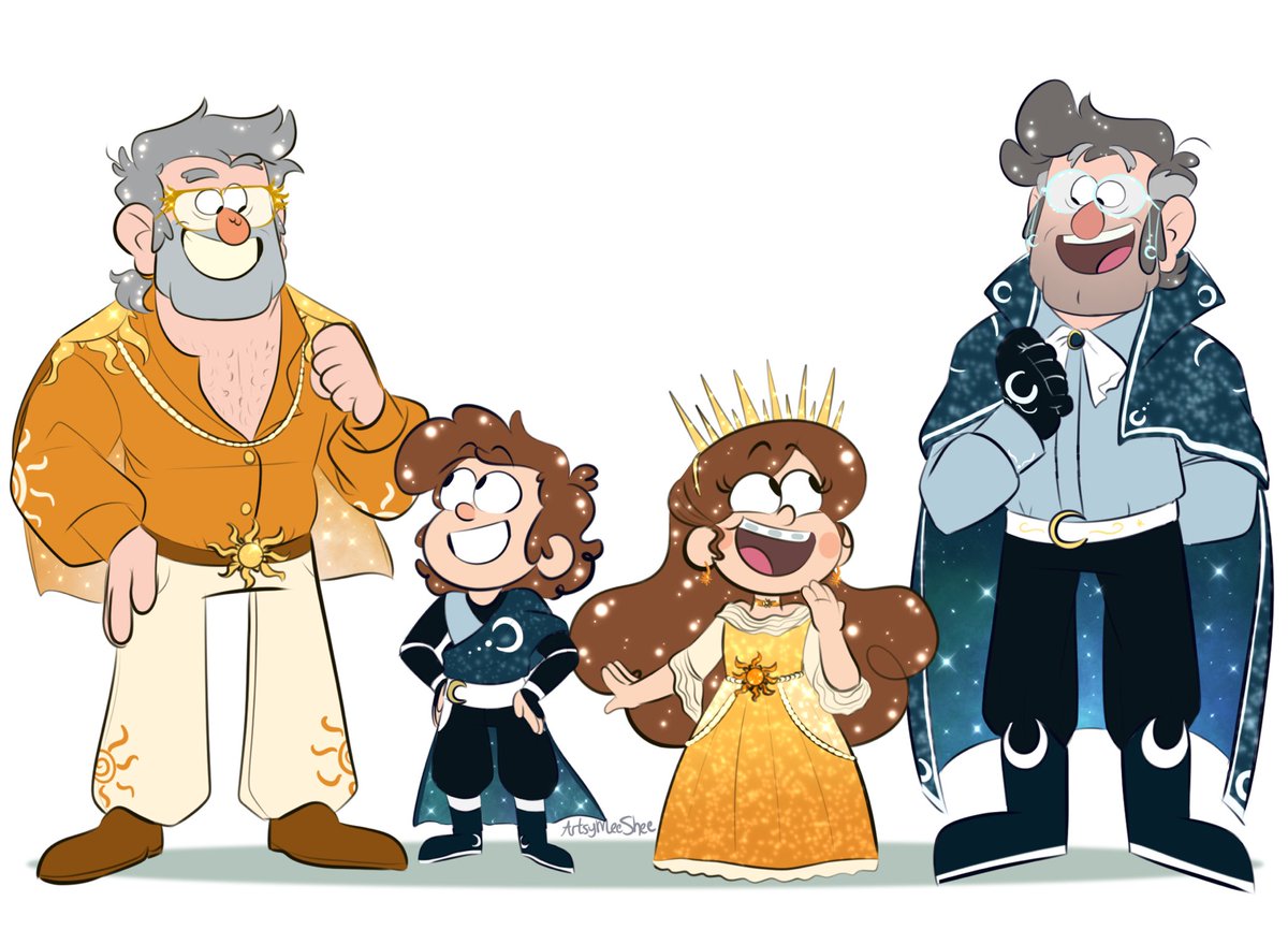 artsymeeshee's tweet image. ☀️🌙
#GravityFalls #gravityfallsfanart