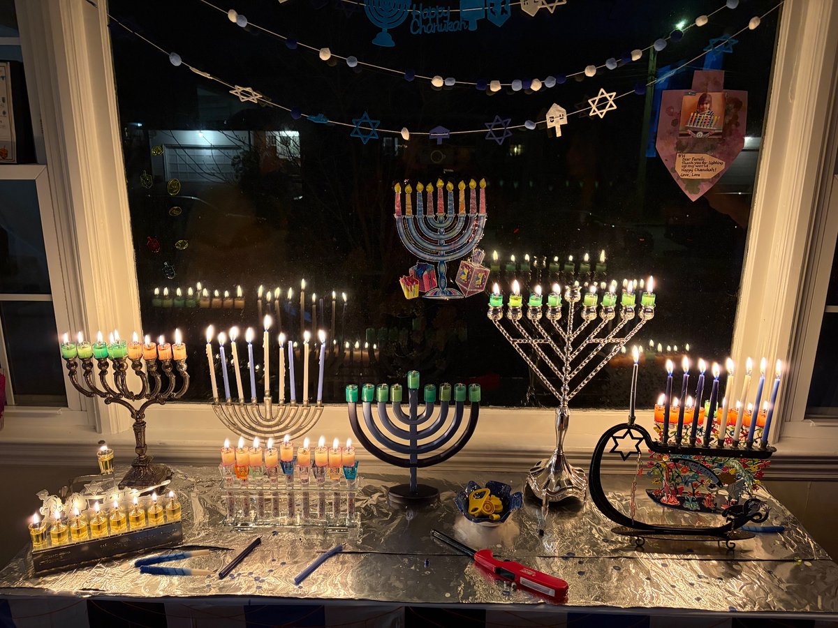 ShimBo84's tweet image. Tonight, on the last night of #Chanukah, may the light of the #Menorah bring peace &amp;amp; light into the 🌎.
I’m absolutely sickened w/ the rabid antisemitism happening all over. Me &amp;amp; my family will always be proud #Jews &amp;amp; never back down or hide our #Jewish identity! #HappyHanukkah