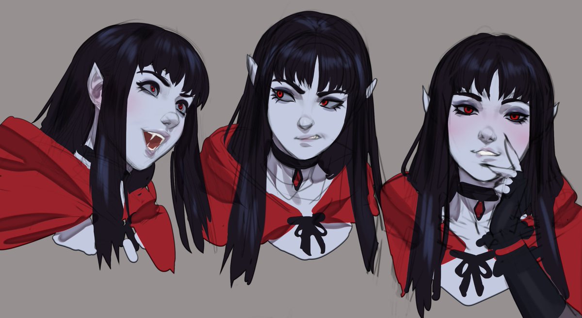 GockroachHF's tweet photo. Vampire Marie sketches https://t.co/MY5H79M8Jq