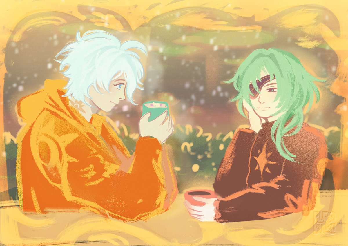 #Phainaxamas2025 #phainaxa #hsr 
✨Day 19: Coffeeplace