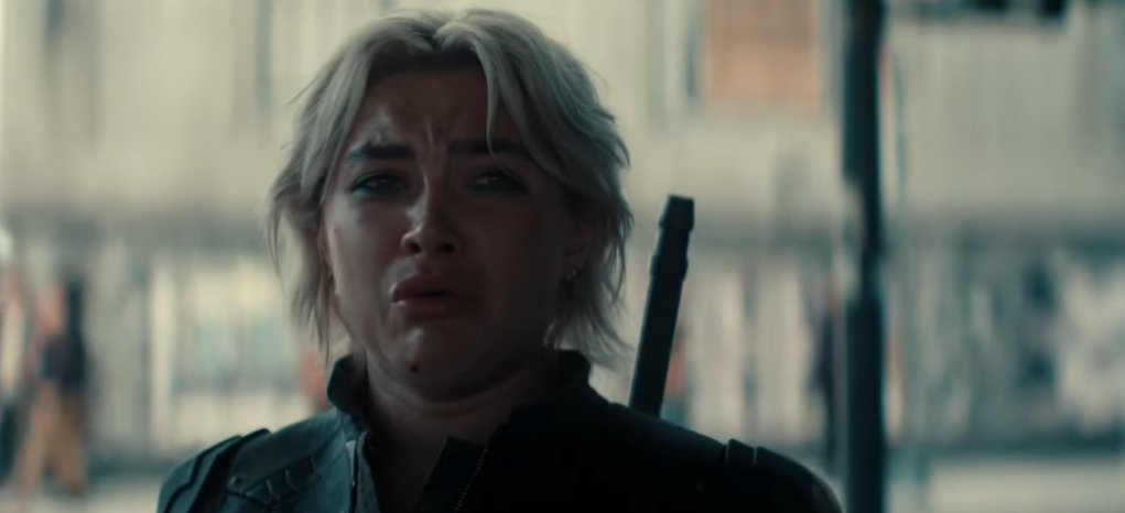 Diego865244's tweet photo. Never too late to remember how perfect and well written was this Thunderbolts emotional scene of Yelena Belova and Red Guardian talking each other. Florence Pugh’s performance was awesome. "Daddy, i’m so alone" break my heart so much. David’s performance was great too. https://t.co/LEYzsDopVT
