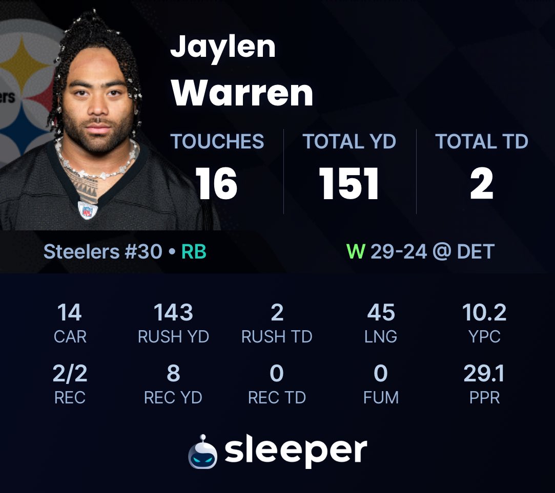 SleeperNFL tweet media