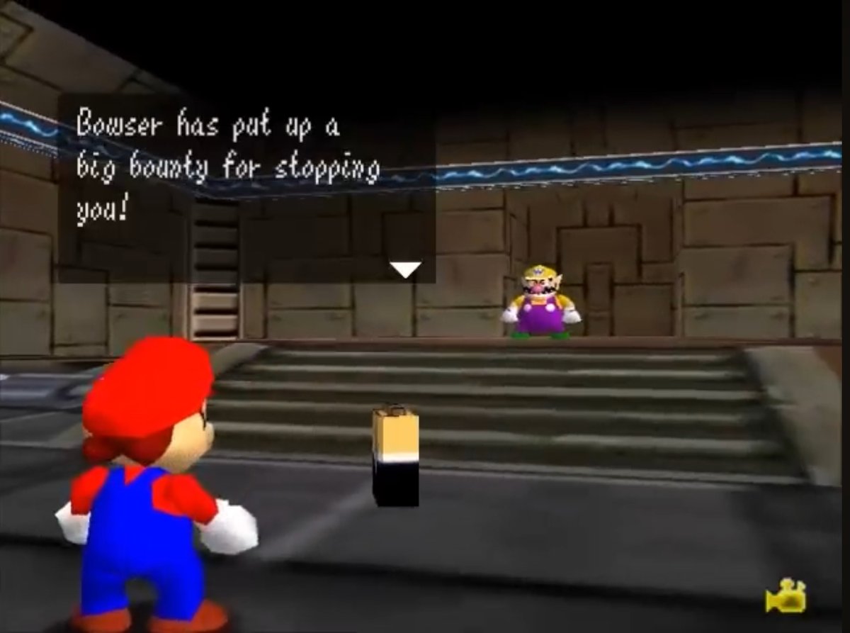 "I think an easy way to bring in Wario (Again) and Waluigi into mainline Mario would be as bosses. Just have Bowser put up a bounty like in the hack, Super Mario 64 Land."