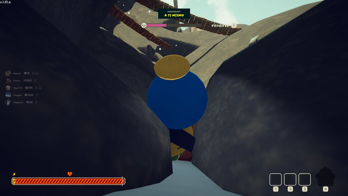 Primera vez que juego al peak y se me cae un puente 💀