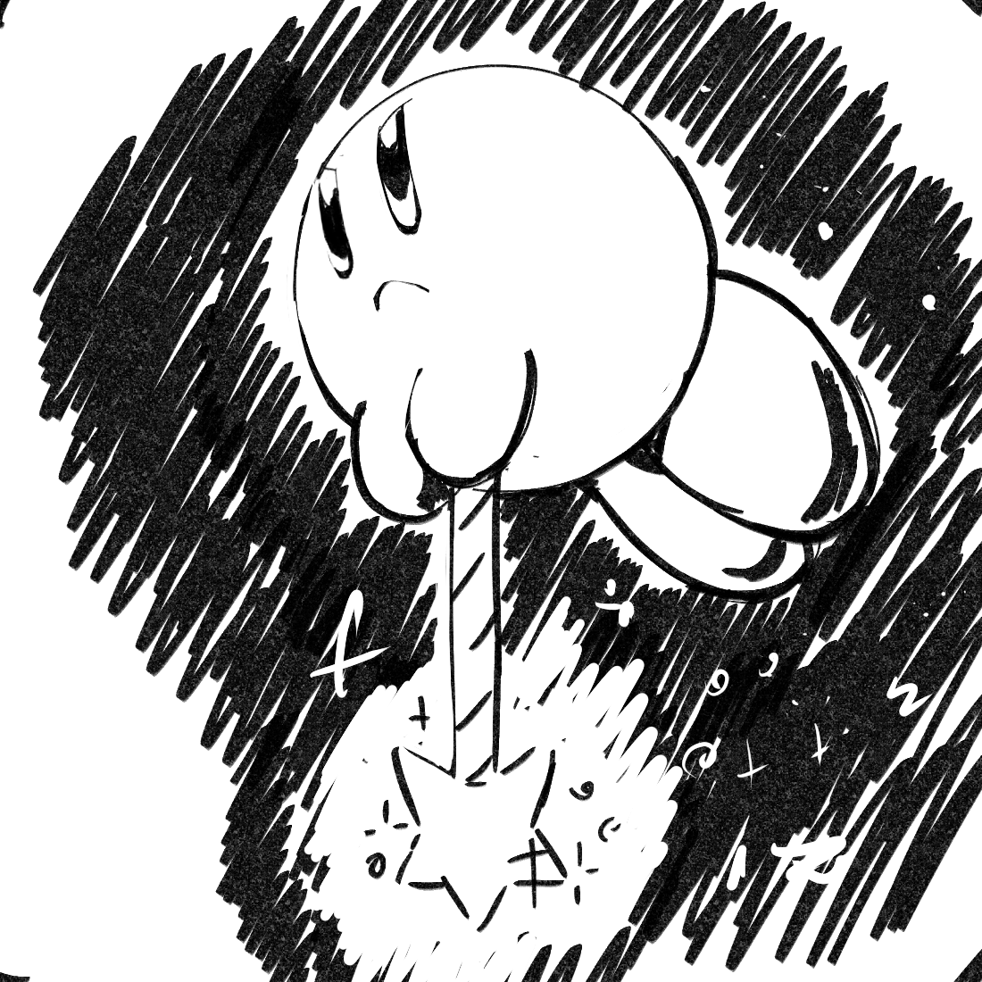 Marx and Kirby sketches 