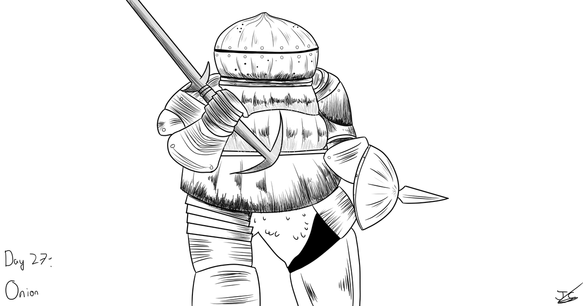 JackCountdown's tweet photo. Day 27: Onion

#darksouls #onionknight https://t.co/jW5GsePU8S