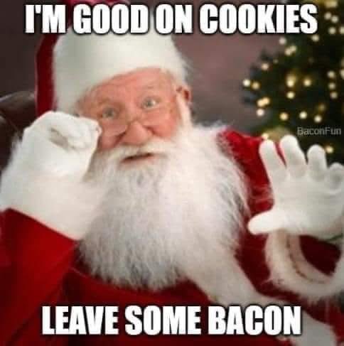 IowaPork's tweet image. Important message from #Santa  ahead of #Christmas 
Eve!