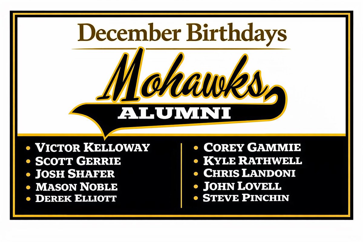 Mohawks Alumni (@mohawksalumni) on Twitter photo 