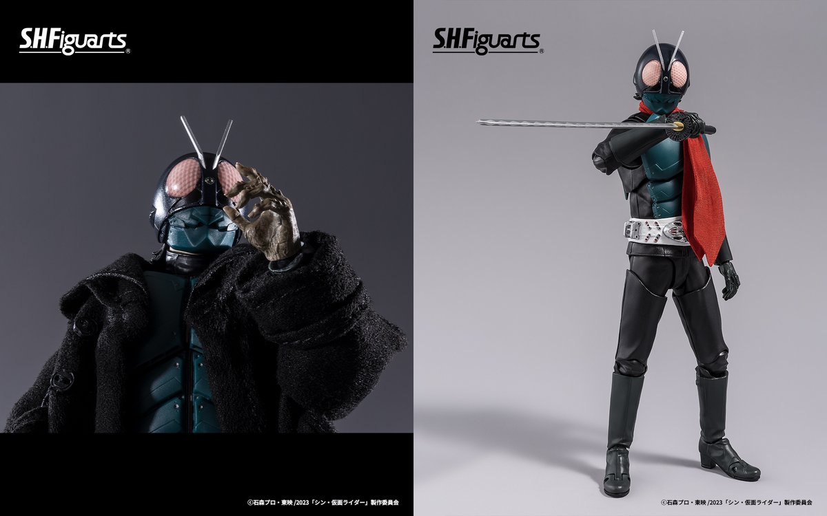 S.H.Figuarts 第1バッタオーグ／仮面ライダー（シン・仮面ライダー
