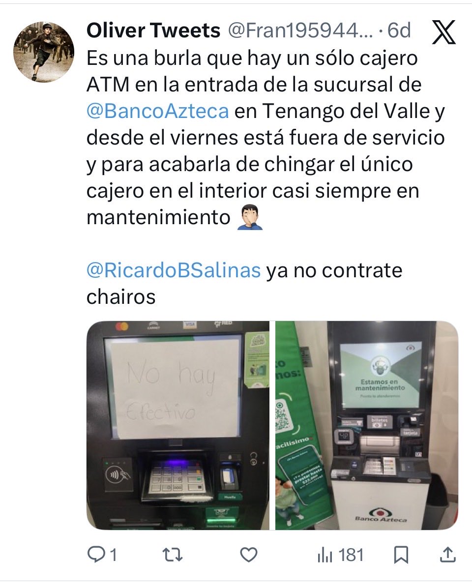 libiarm's tweet photo. @Fran19594406 @Gob_Tlalne Lloro https://t.co/fjHuR8U6gc