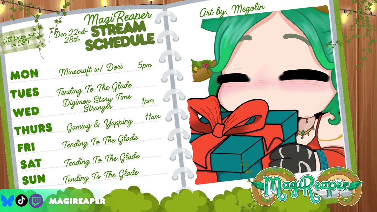 MagiReaper🍃🐏 Gladekeeper VTuber tweet media