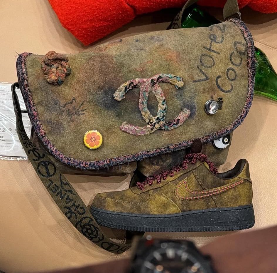 nike air force x chanel