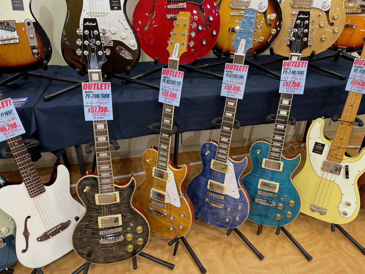 ☆国産メーカー楽器まとめ売り☆ 調布パルコ店】楽器フェア好評開催中‼ 会場展示のおススメ商品をご紹介