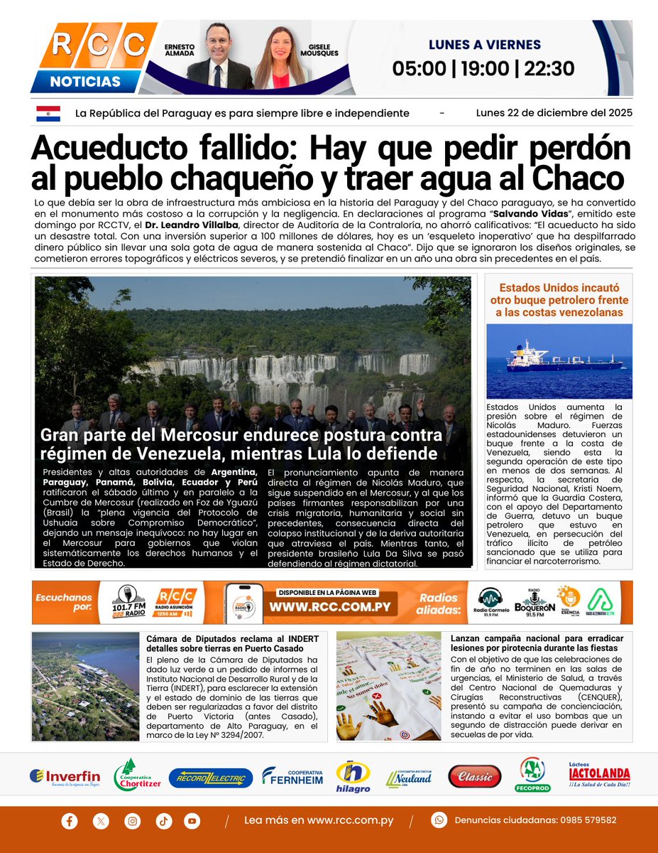 Holding de Medios RCC (@holdingrcc) on Twitter photo 