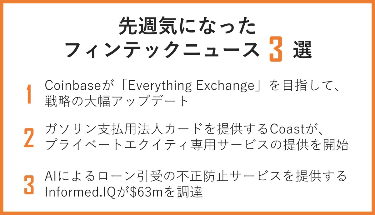フィンサイト Weekly vol. 207】 年末も近づいてきたこともあり、今年のトレンドを象徴するような案件をピックアップしました 1/  トークン化&ステーブルコイン、2/ PEファンドによるデジタル化によるバリューアップ、3/生成AIの不正検知への活用。 今年何度も目にした ...